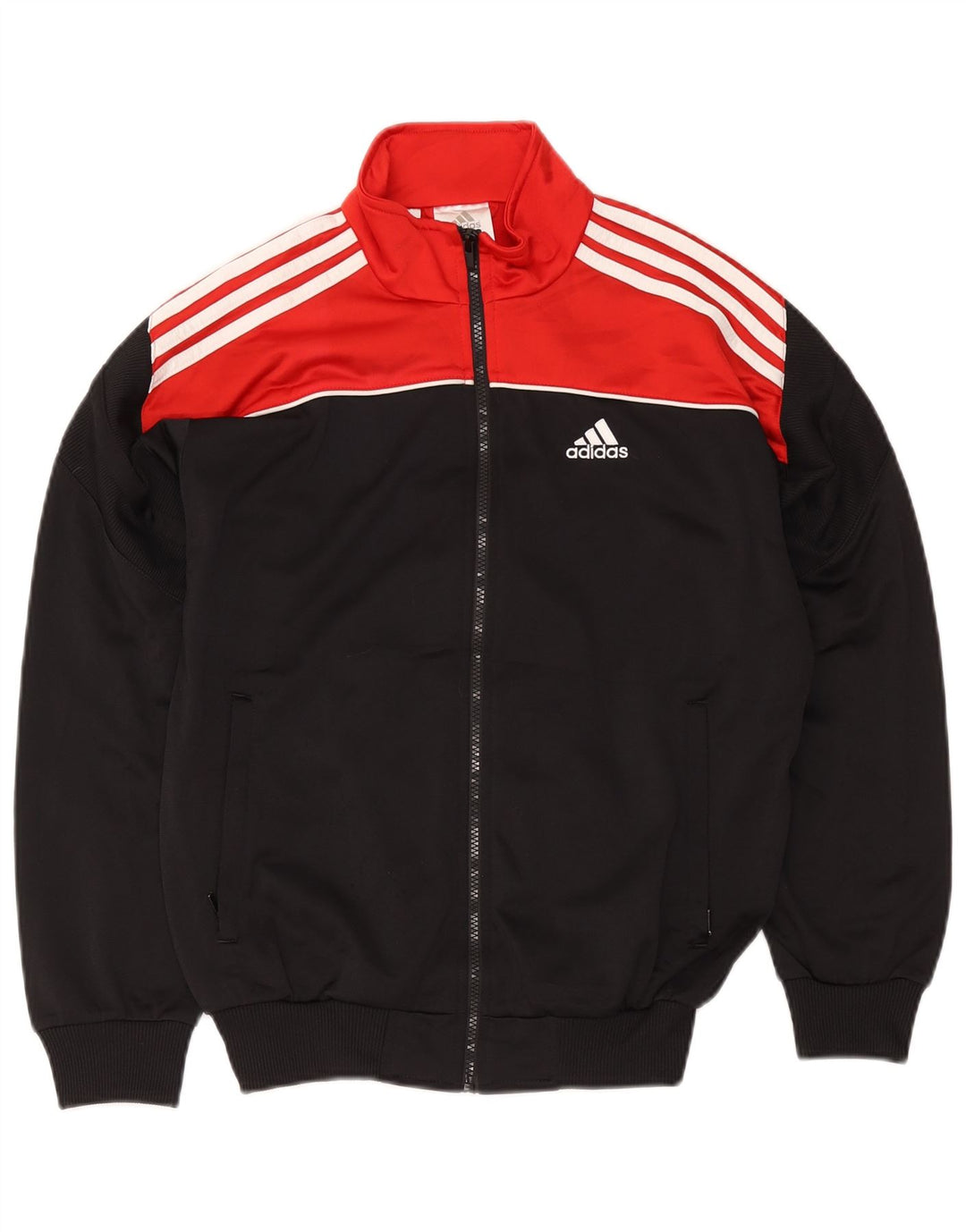 Jachetă de trening pentru băieți Adidas 13-14 ani, negru, poliester