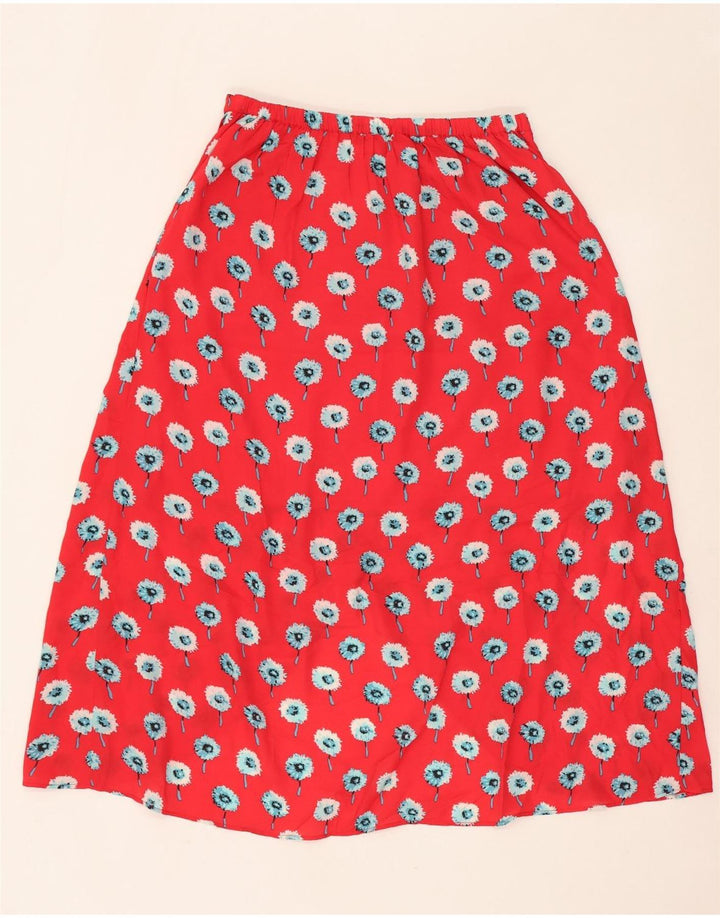 Fusta Wrap pentru femei J. CREW Small W27 Red Floral