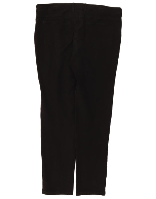 Pantaloni chino skinny Hobbs pentru femei UK 16 Large W33 L28 Bumbac negru
