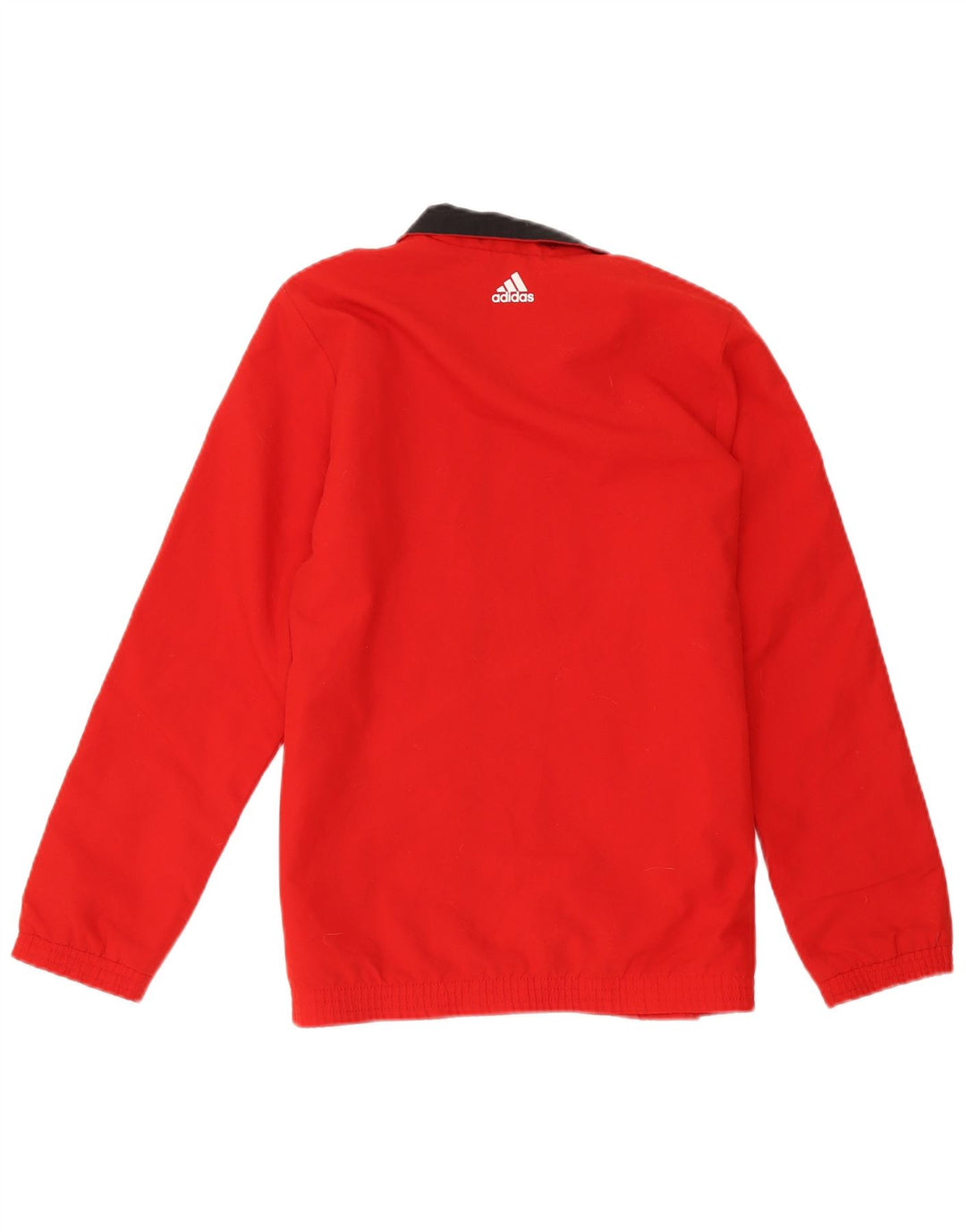 Jachetă de top pentru trening cu grafic pentru băieți Adidas 13-14 ani poliester roșu