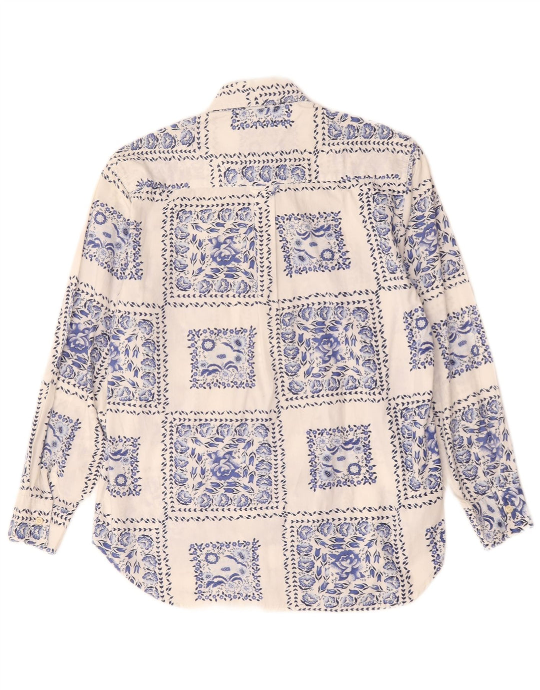 Colecție Cămașă Femei Mărimea 42/44 Mare Bumbac Floral Alb