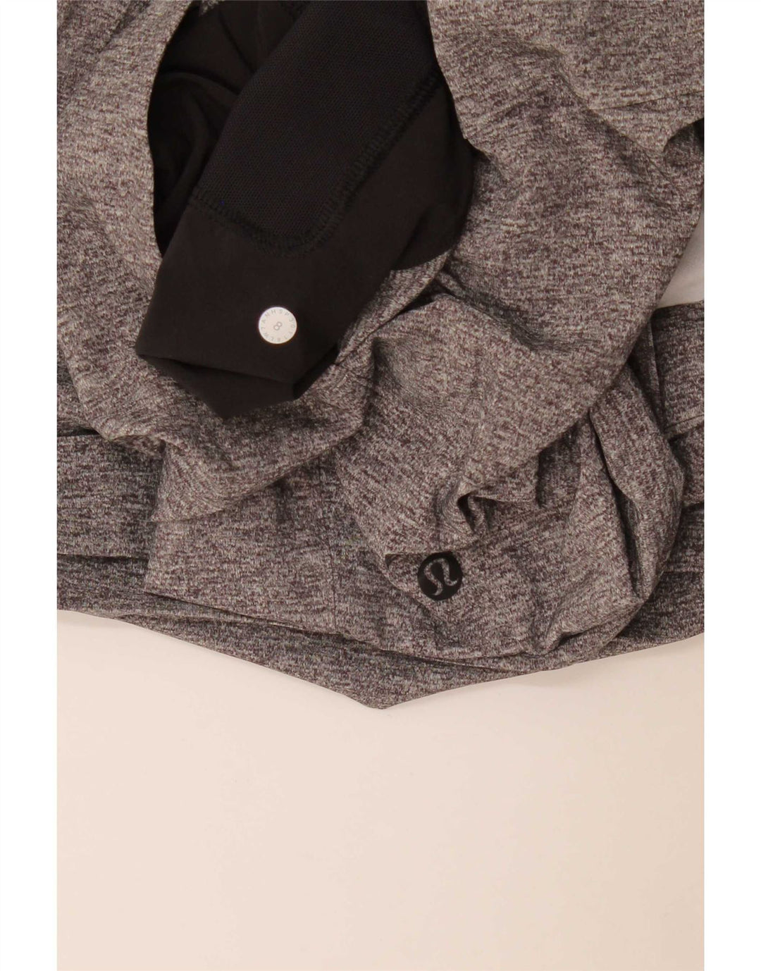 Lululemon Pantaloni scurti sport pentru femei US 8 Medium Grey Flecked