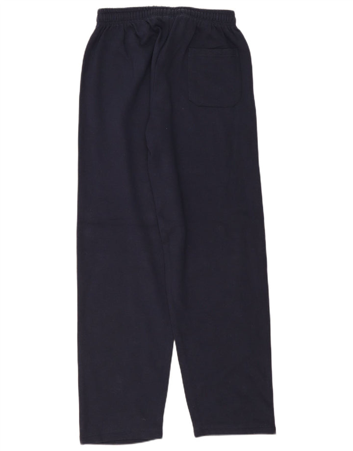 Pantaloni de trening pentru bărbați Kappa, bumbac mediu albastru bleumarin