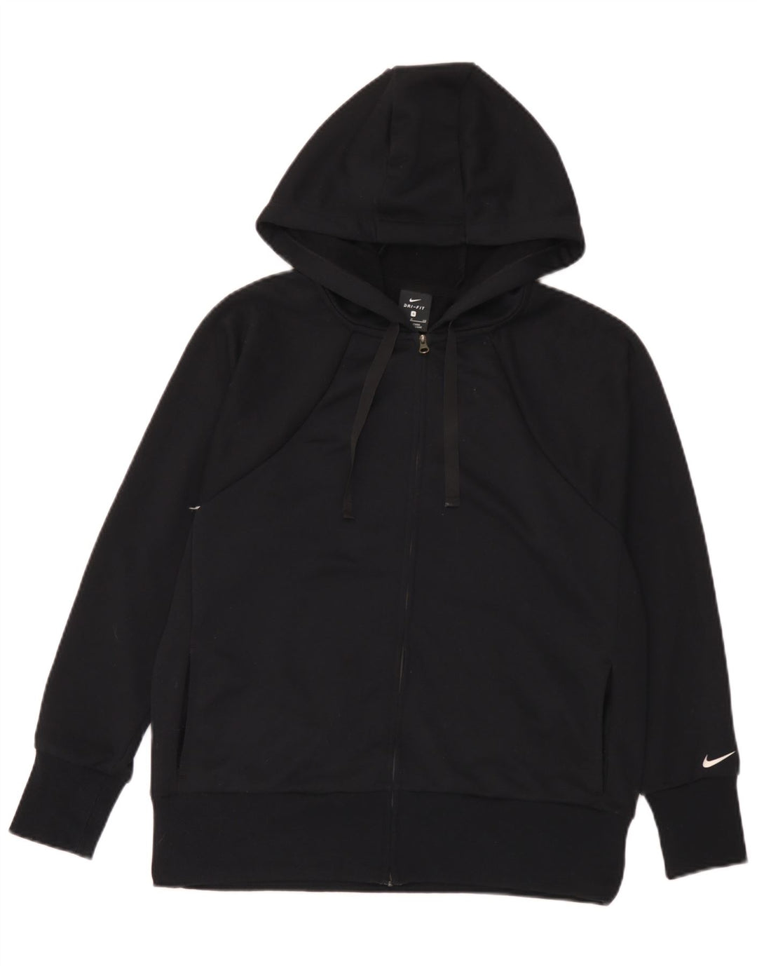 Pulover Nike Dri Fit Zip pentru bărbați, mic, negru