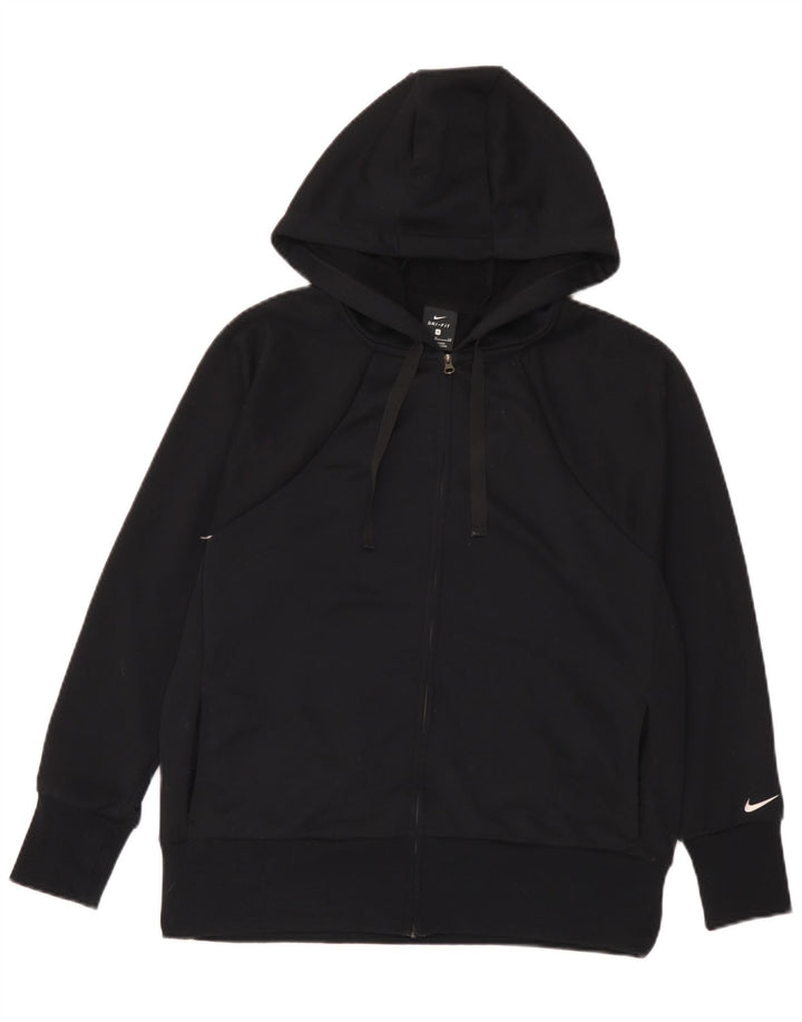 Pulover Nike Dri Fit Zip pentru bărbați, mic, negru