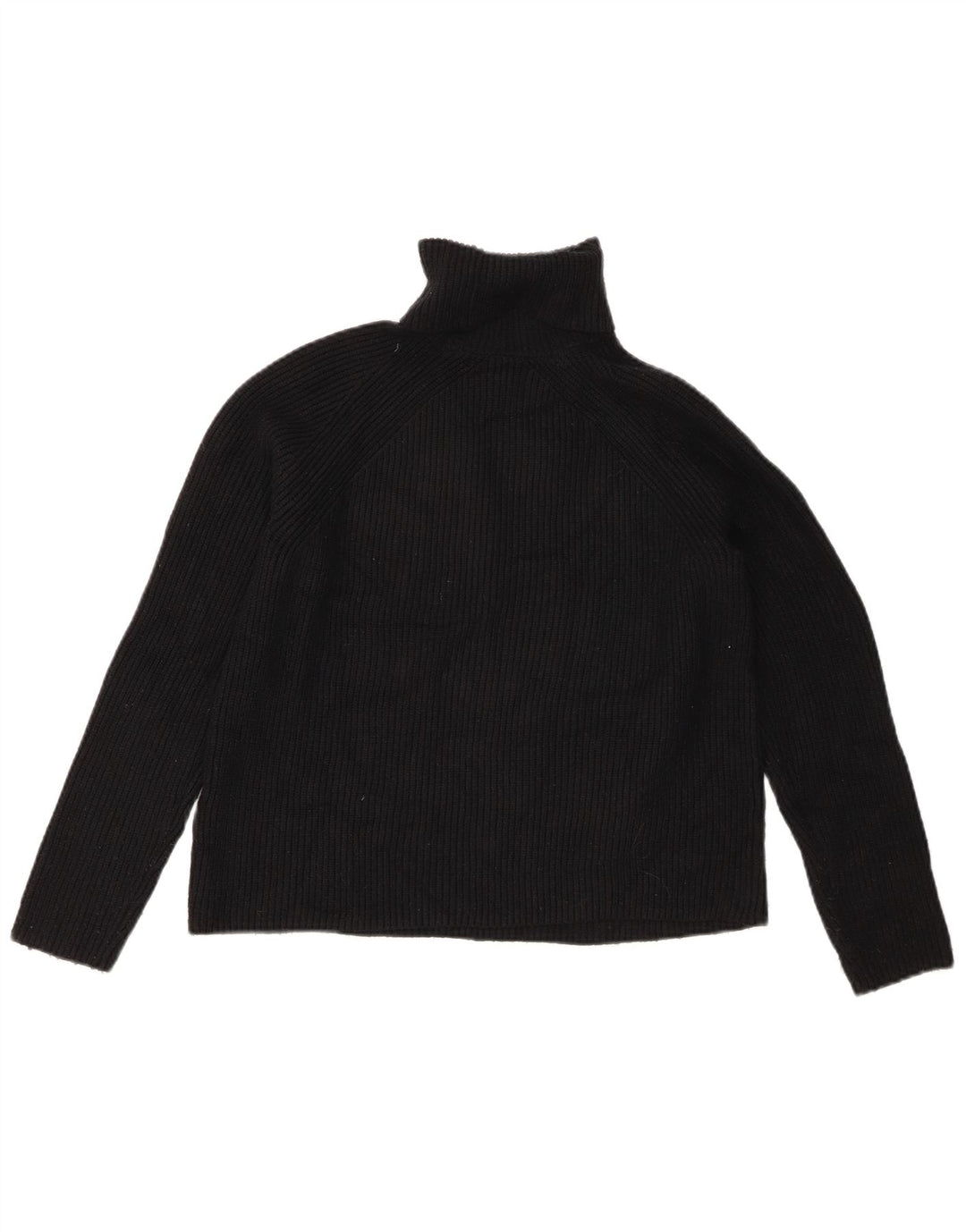 Marks & Spencer Pulover cu gât rulat pentru femei UK 10 Small Black Viscose