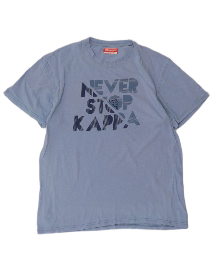 Tricou grafic Kappa pentru femei Top UK 14 Medium Blue