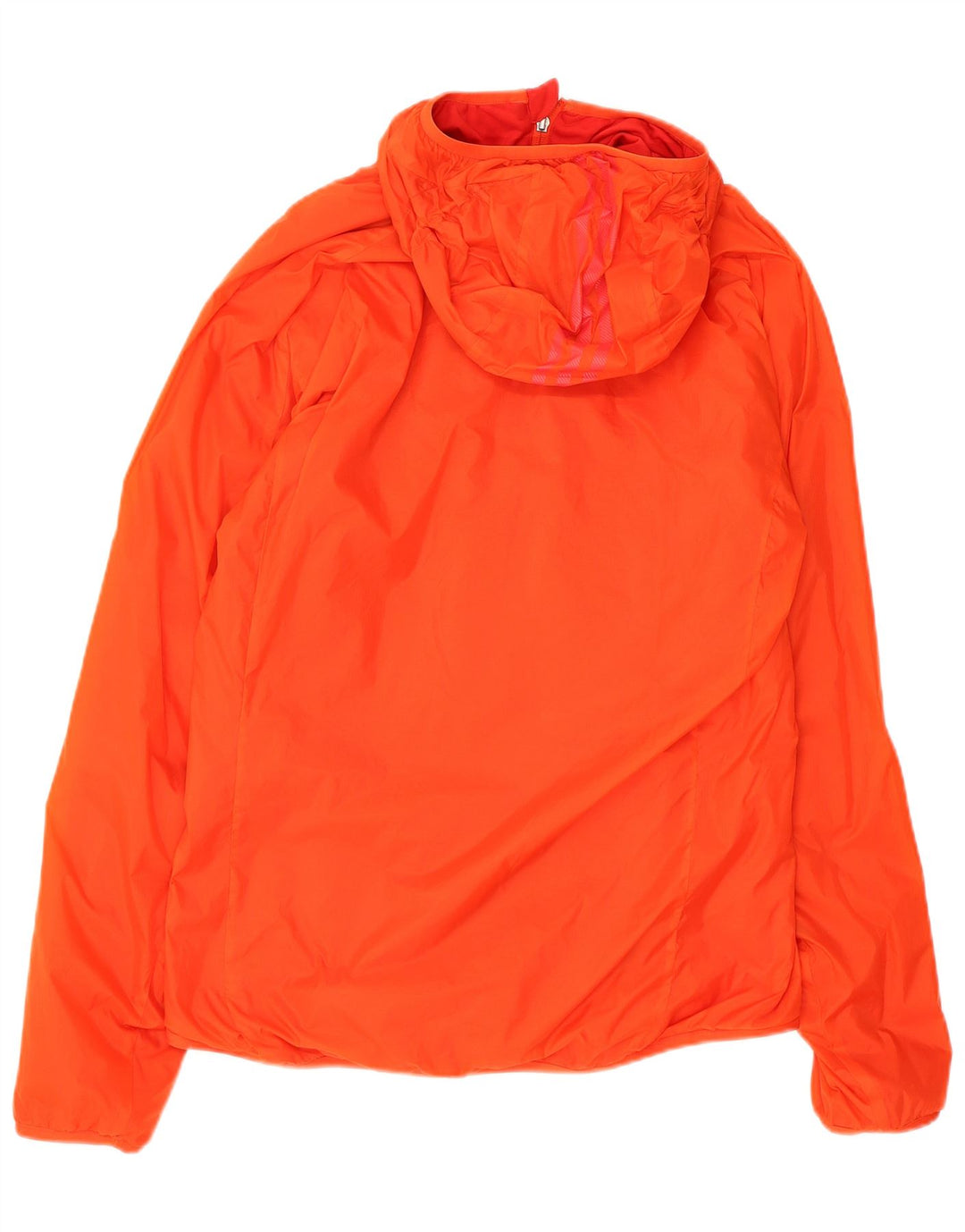 Jachetă reversibilă cu glugă Adidas pentru bărbați Marea Britanie 40/42 nailon portocaliu mediu
