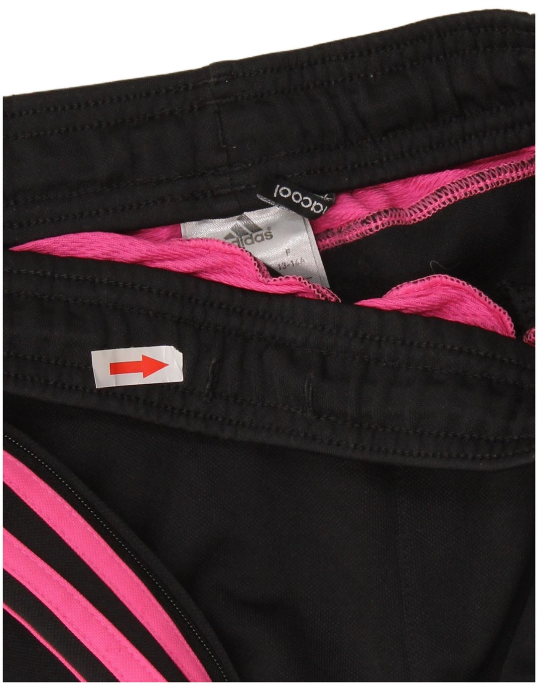 Pantaloni de trening Climacool ADIDAS pentru fete 13-14 ani poliester negru