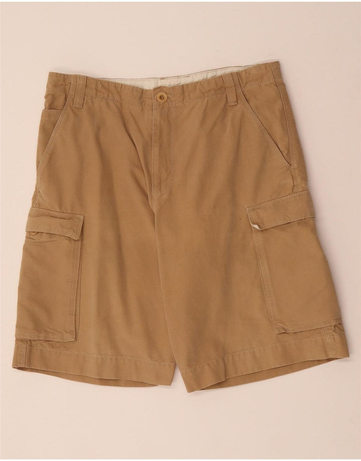 Pantaloni scurți cargo TIMBERLAND pentru bărbați W32 bumbac mediu bej