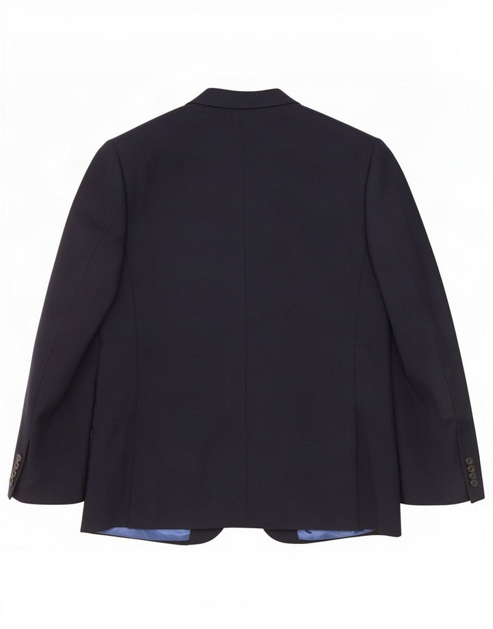 Jachetă pentru bărbați Marks & Spencer, cu 2 nasturi, UK 42, mare, bleumarin