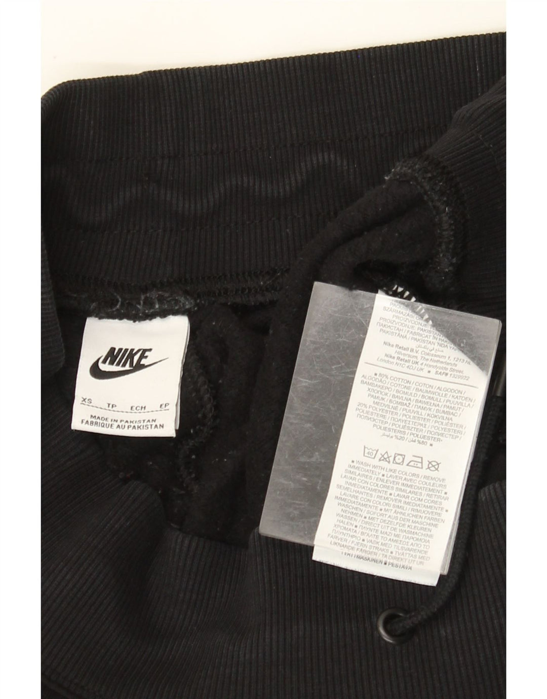 Pantaloni de trening pentru femei NIKE Pantaloni de jogging UK 6 XS Bumbac negru