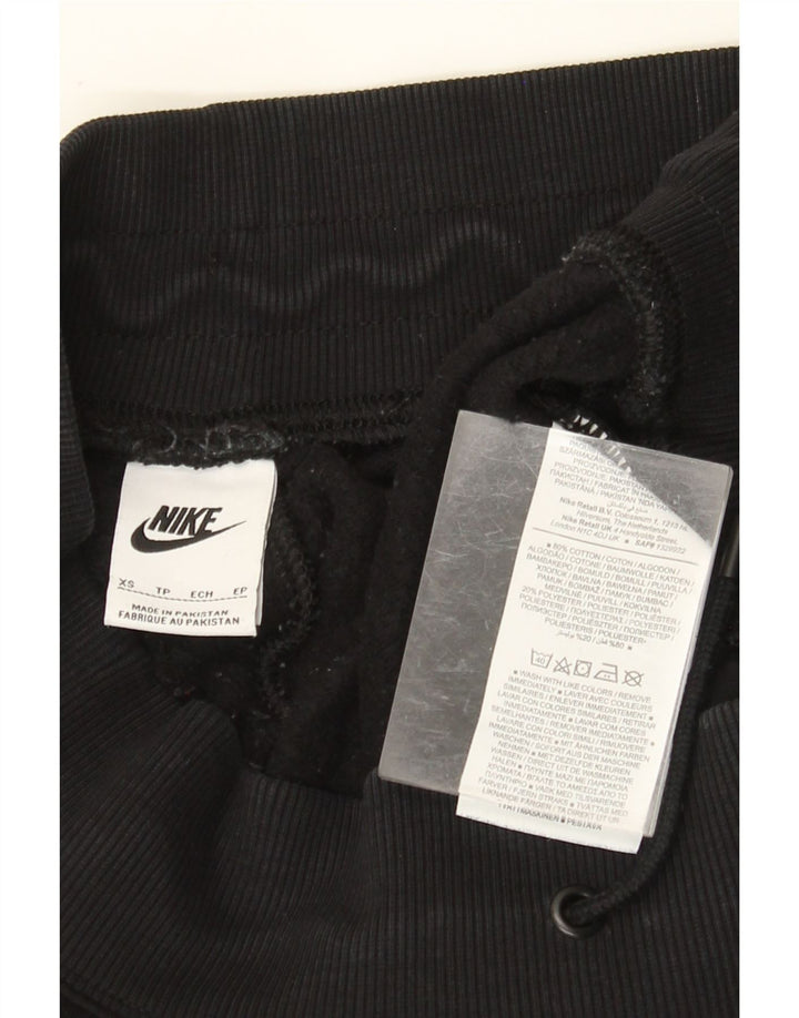 Pantaloni de trening pentru femei NIKE Pantaloni de jogging UK 6 XS Bumbac negru