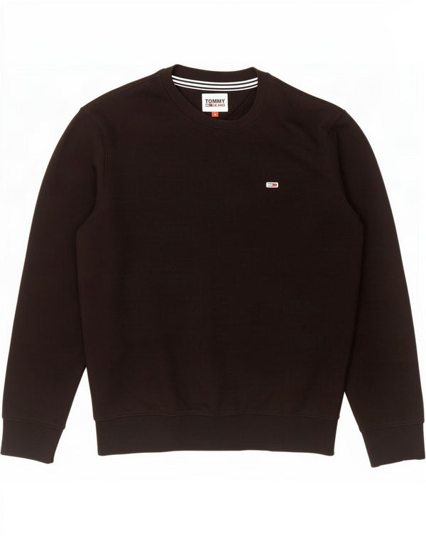 Hanorac pentru bărbați Tommy Hilfiger Pulover mic negru
