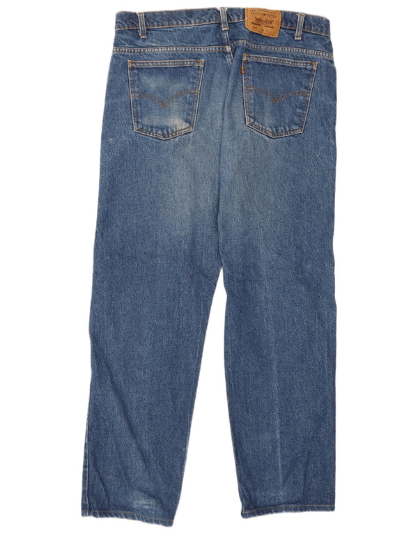 Blugi drepti pentru bărbați Levi's 505 W38 L30 albastru