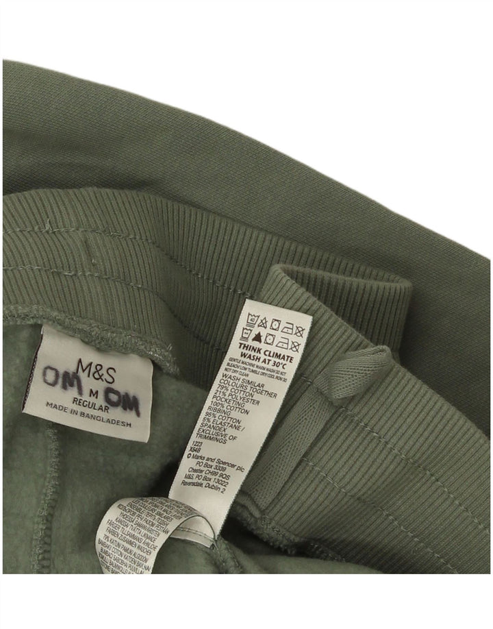 Pantaloni de trening obișnuiți pentru bărbați Marks & Spencer Pantaloni de jogging verde mediu