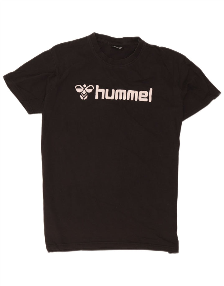 Tricou grafic pentru bărbați Hummel Top mare negru