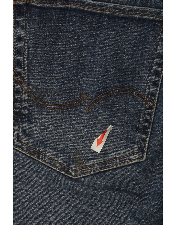 JACK & JONES Pantaloni scurți din denim pentru bărbați Mici W29 Bumbac albastru