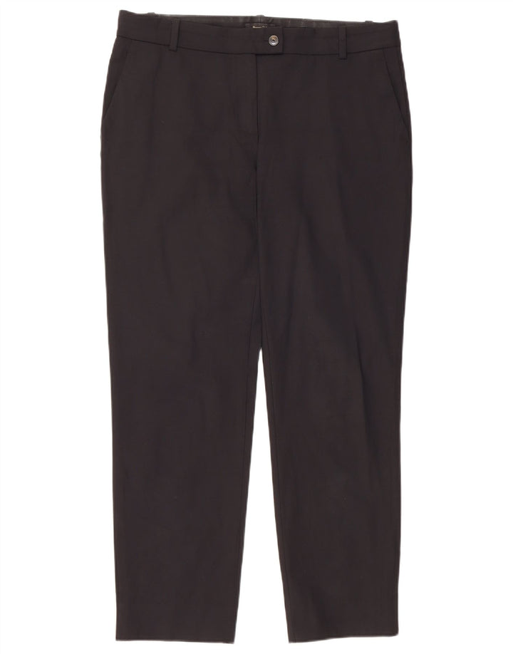 MASSIMO DUTTI Pantaloni drepti pentru femei EU 40 Medium W30 L27 Negru