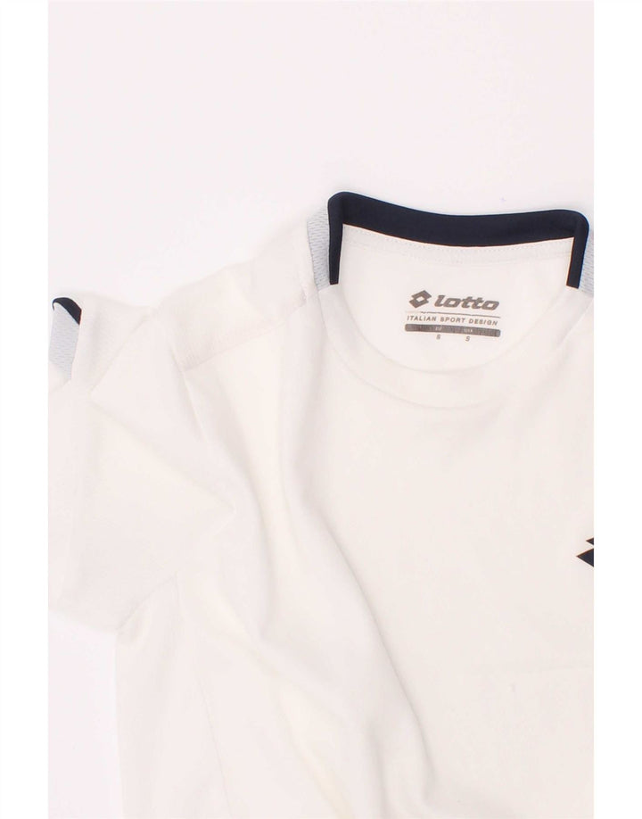 Tricou pentru femei Lotto Top UK 8 Small White