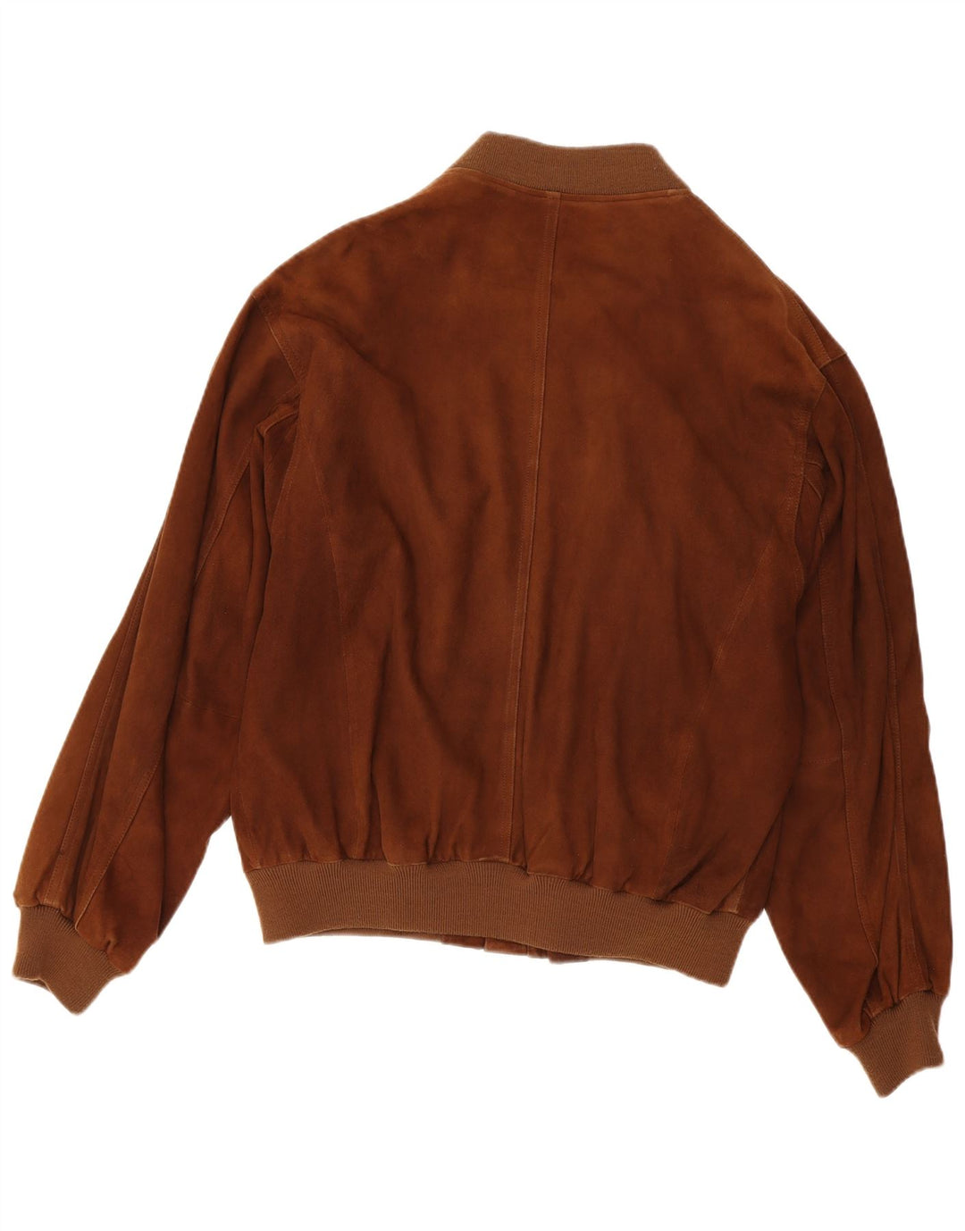 Jachetă vintage pentru bărbați din piele intoarsa EU 54 2XL din piele maro