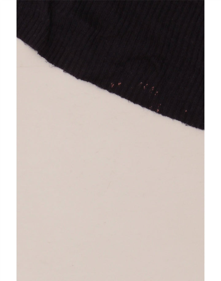 MARKS & SPENCER Pulover cardigan cu paragate pentru femei UK 10 Mic bleumarin