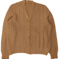 Pulover Cardigan Vintage pentru Damă UK 14 Mare Bej