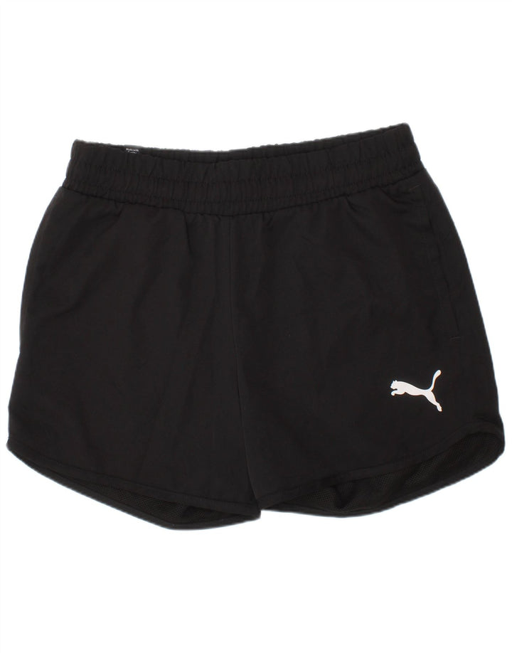 Pantaloni scurți sport Puma pentru băieți 13-14 ani negri