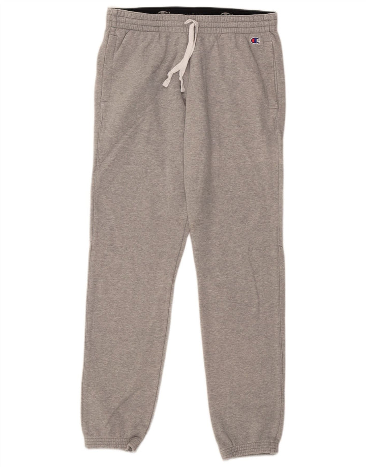 Pantaloni de trening pentru bărbați Champion Pantaloni de jogging, bumbac gri mediu
