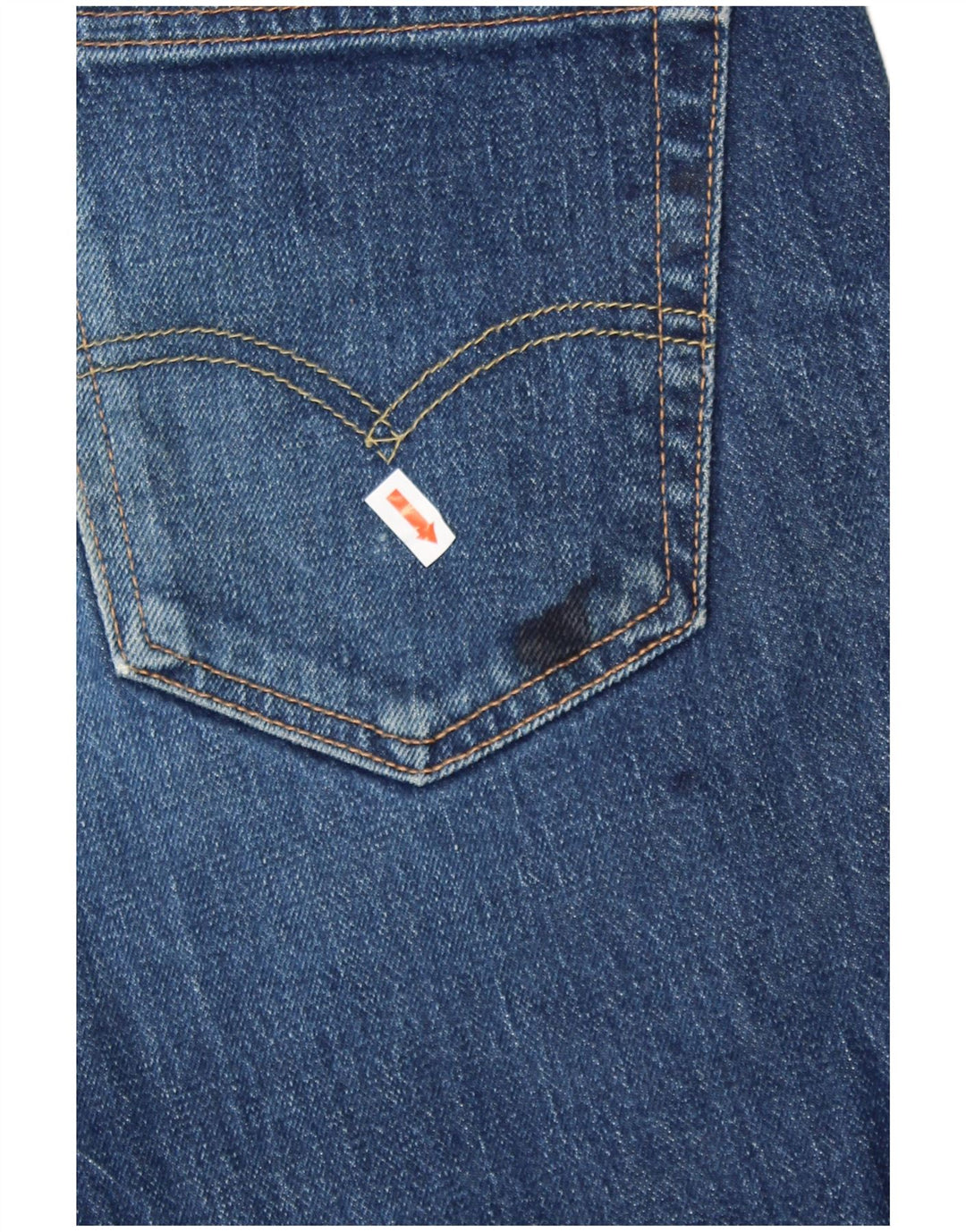 Blugi drepti pentru bărbați LEVI'S 514 W31 L32 Bumbac albastru