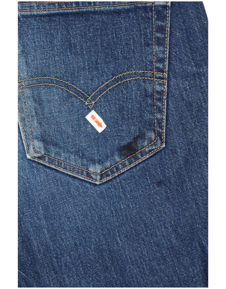 Blugi drepti pentru bărbați LEVI'S 514 W31 L32 Bumbac albastru