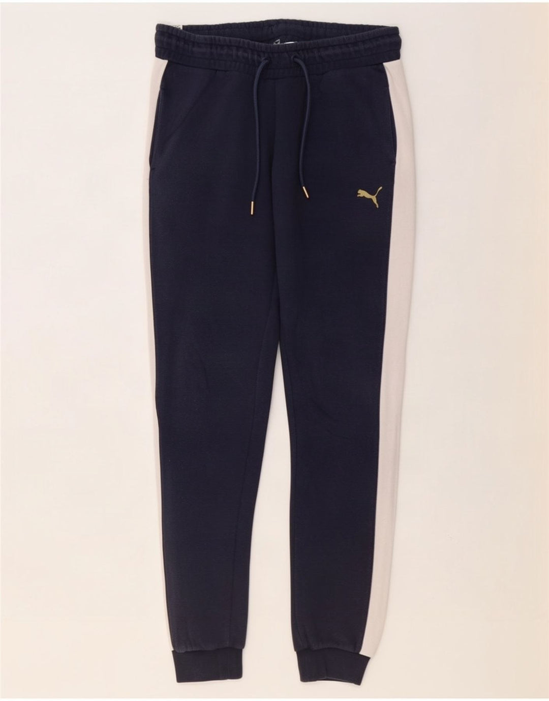Pantaloni de trening Puma pentru femei Pantaloni de jogging Medium Bleumarin Colorblock