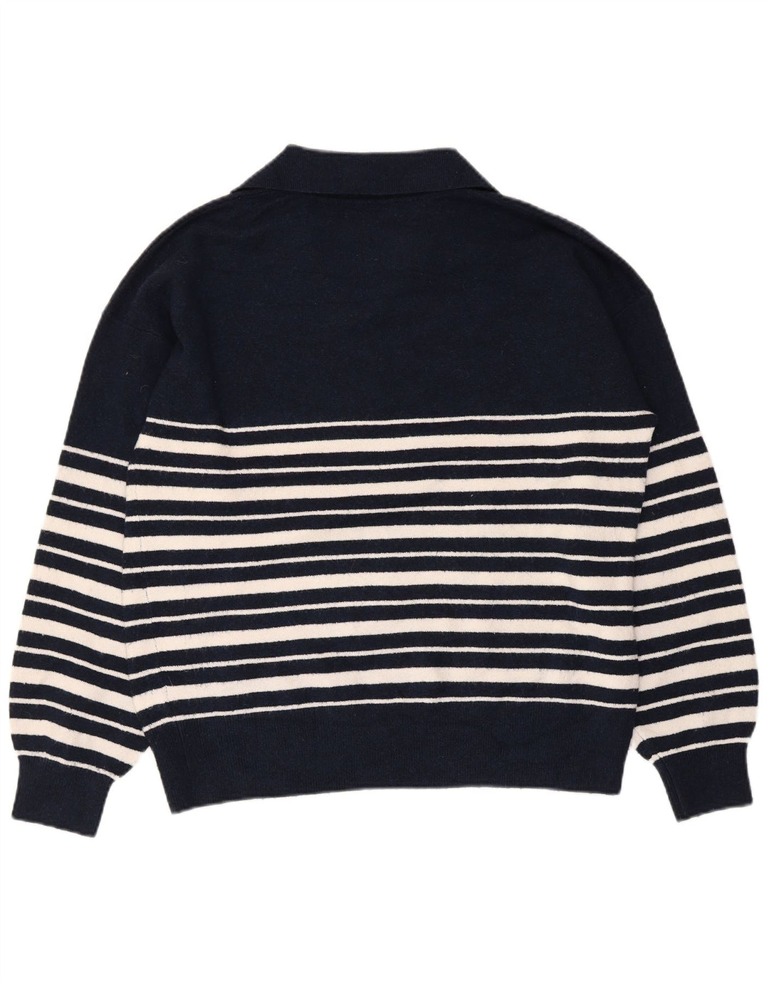 Marks & Spencer Pulover cu gât polo pentru femei UK 14 Medium Bleumarin