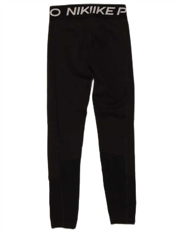 Leggings NIKE Fete Dri Fit Graphic 10-11 ani Poliester negru mediu