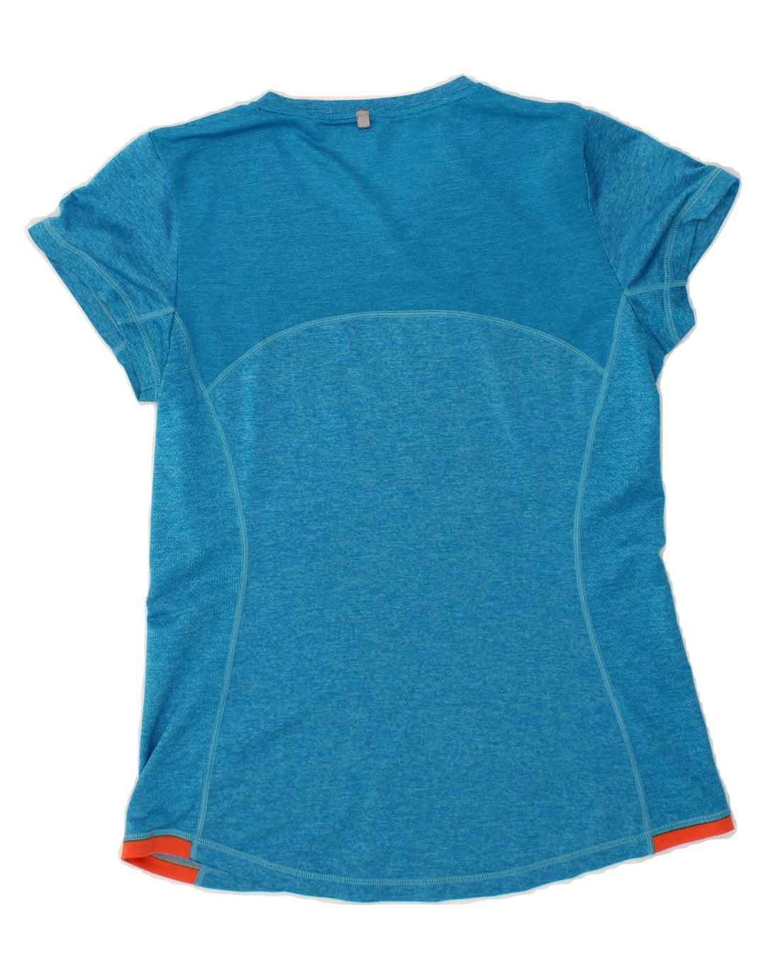 ELLESSE Womens T-Shirt Top UK 12 Medium Blue Flecked Vintage Ellesse and Second-Hand Ellesse from Messina Hembry 