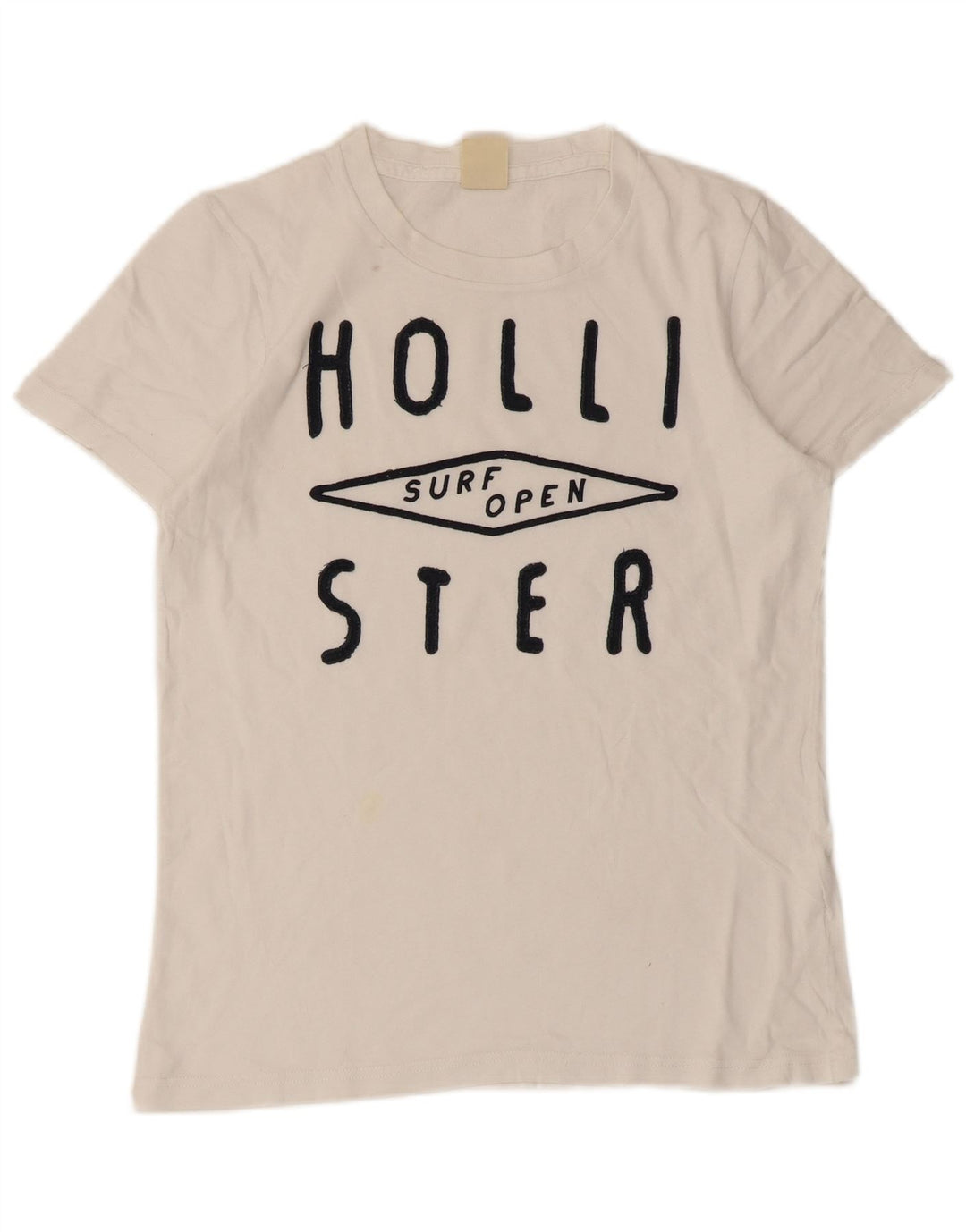 Tricou grafic Hollister pentru bărbați Top mic alb