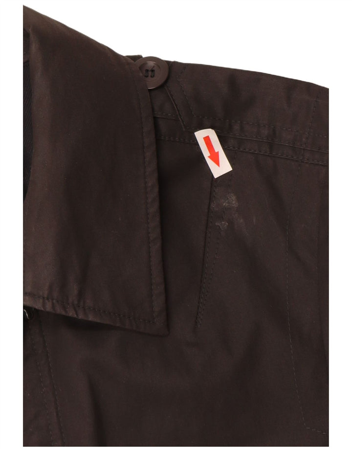 Pardesiu REISS pentru bărbați UK 36 mic, negru, bumbac