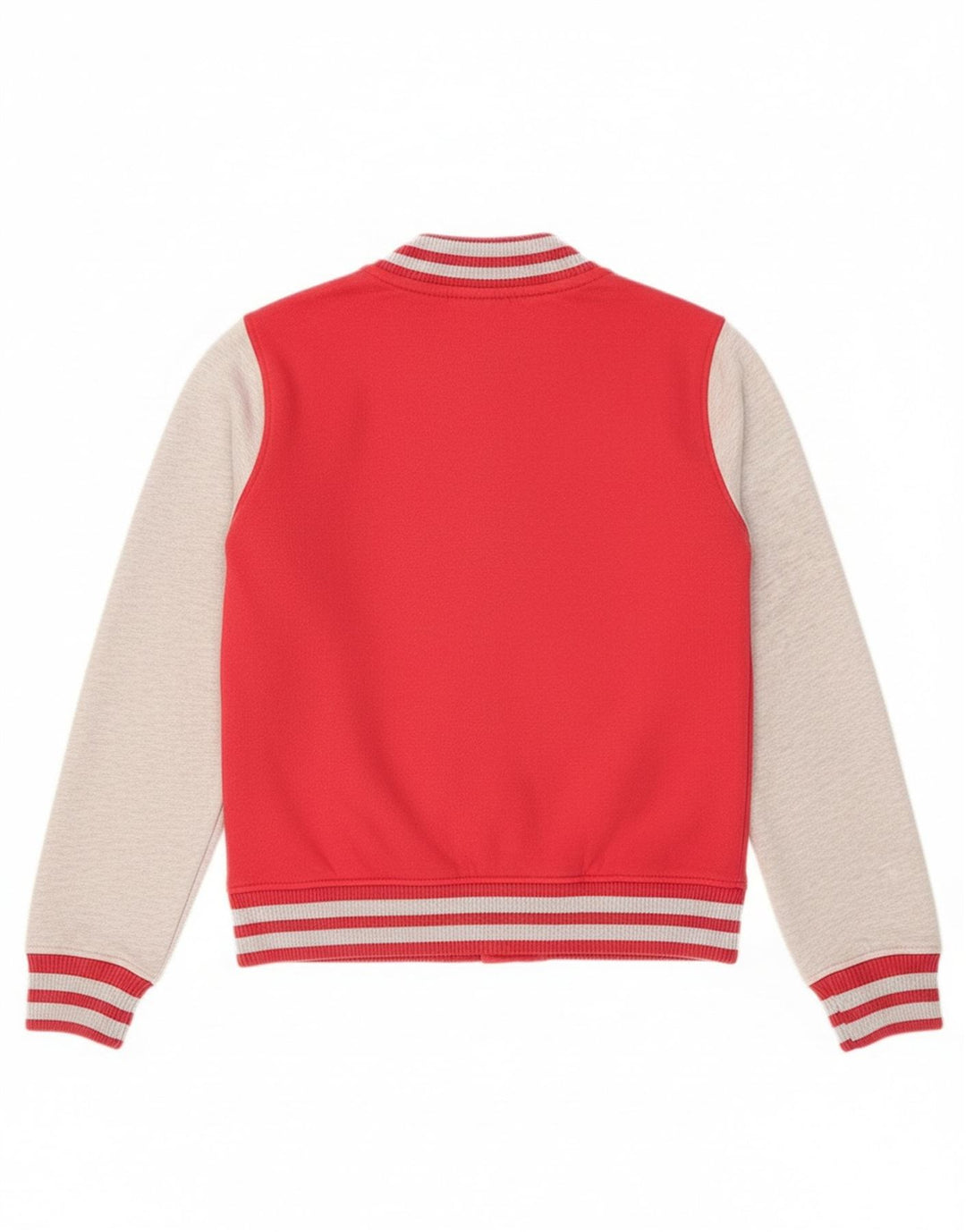 Jachetă Varsity pentru femei Superdry UK 10 mic, roșu, bumbac color bloc