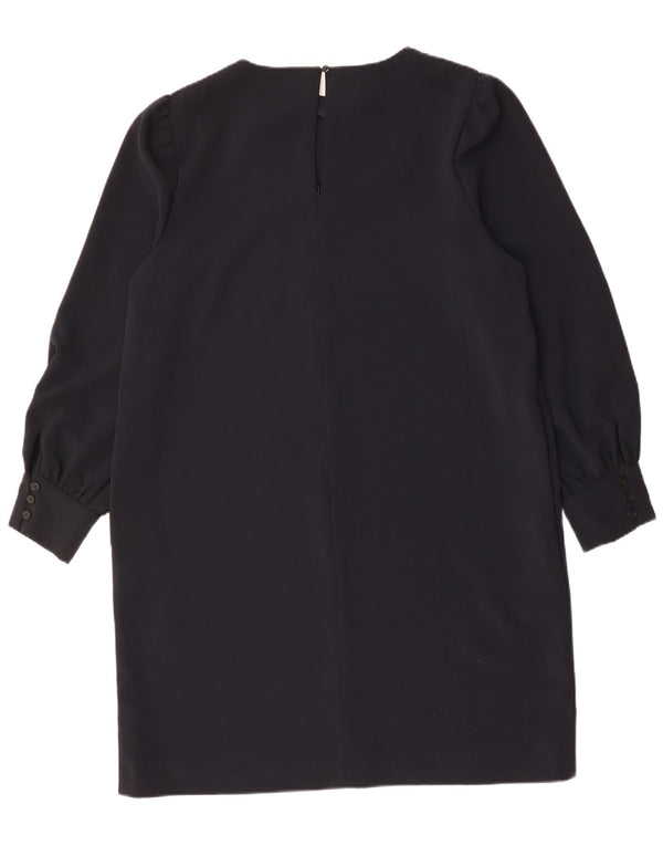 Rochie schimbătoare cu mânecă lungă pentru femei JAEGER UK 18 XL poliester bleumarin