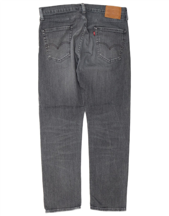 Blugi conici pentru bărbați Levi's 502 W33 L30 bumbac gri