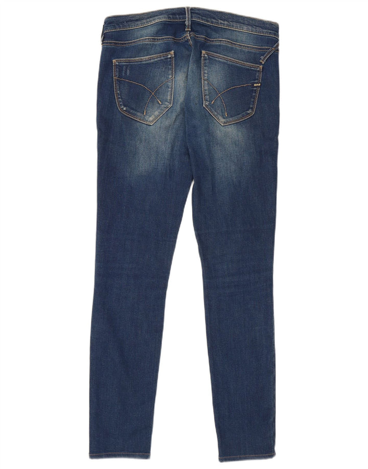 Blugi skinny pentru femei Gas W30 L32 Albastru
