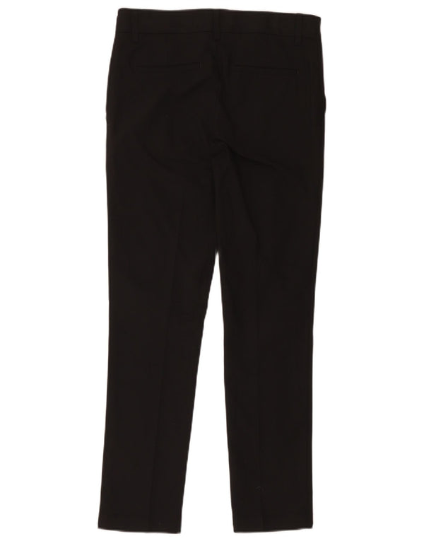 Marks & Spencer Pantaloni subțiri pentru băieți 12-13 ani L32 L27 Poliester negru