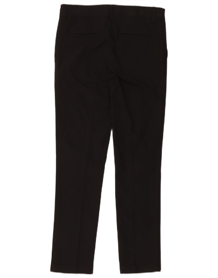 Marks & Spencer Pantaloni subțiri pentru băieți 12-13 ani L32 L27 Poliester negru