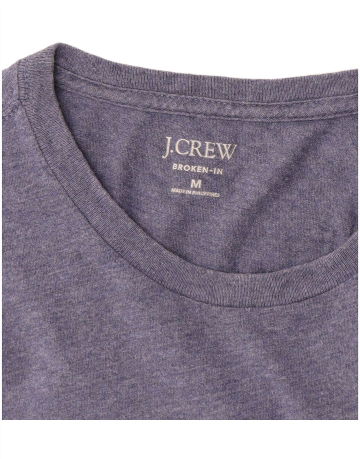 J. Crew pentru femei Broken In T-shirt Top din bumbac cu pete albastru mediu