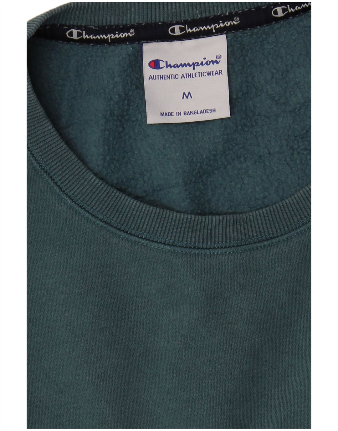 Pulover cu grafic pentru femei Champion UK 14 Bumbac albastru mediu