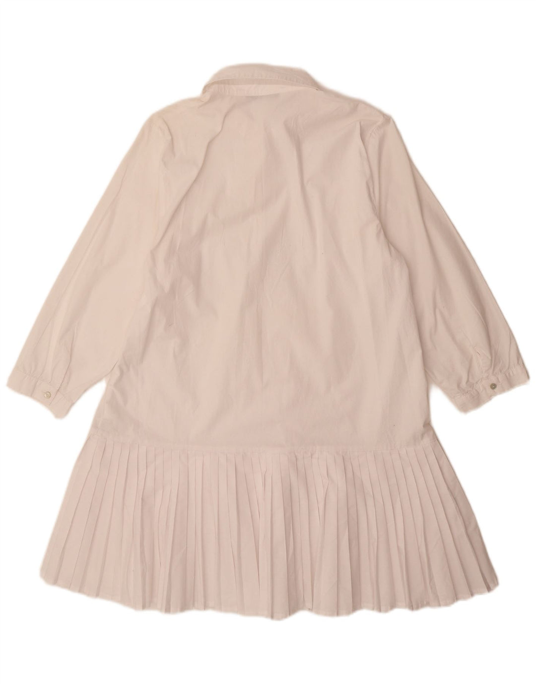Rochie A-Line pentru femei Zara cu mâneci 3/4 UK 14 Poliester alb mare