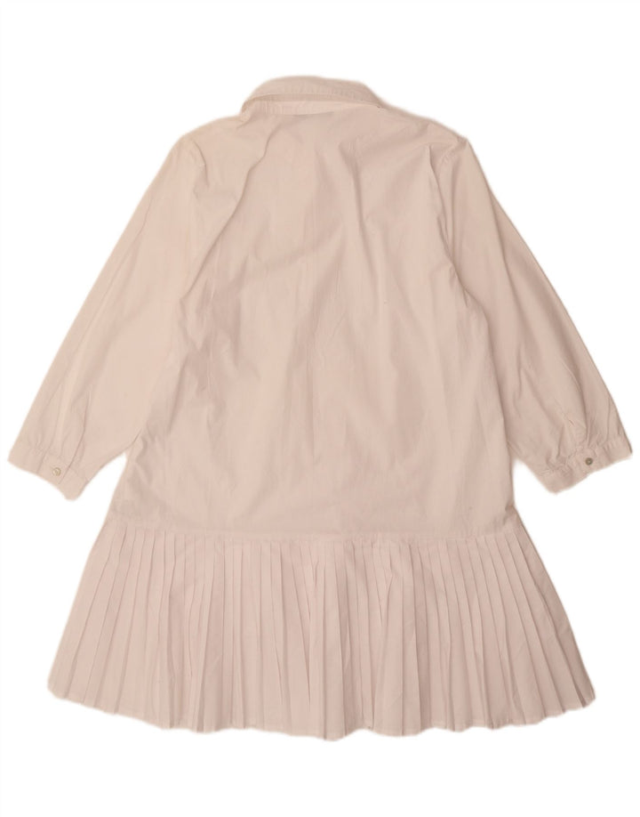 Rochie A-Line pentru femei Zara cu mâneci 3/4 UK 14 Poliester alb mare