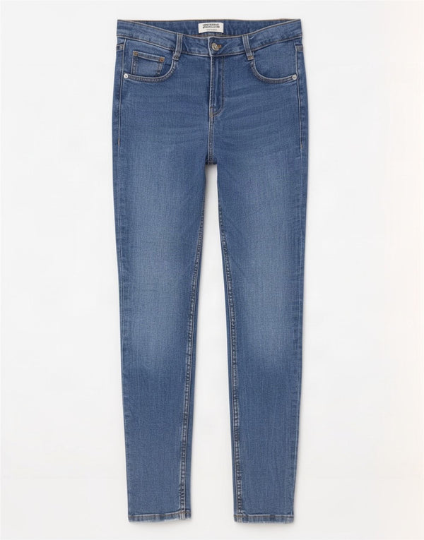 Blugi slim dama Zara EU 36 XS W26 L27 Albastru
