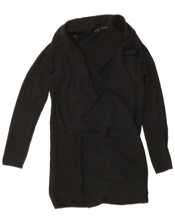 Pulover cardigan deschis pentru femei Lipsy, 10, mic, negru, acrilic