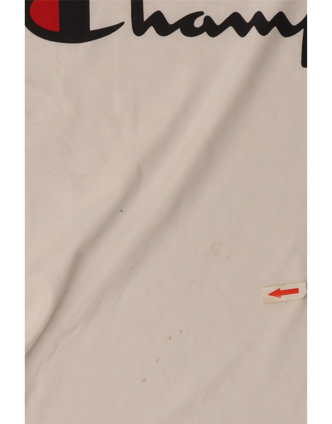 Tricou grafic pentru bărbați Champion Top Medium White Bumbac